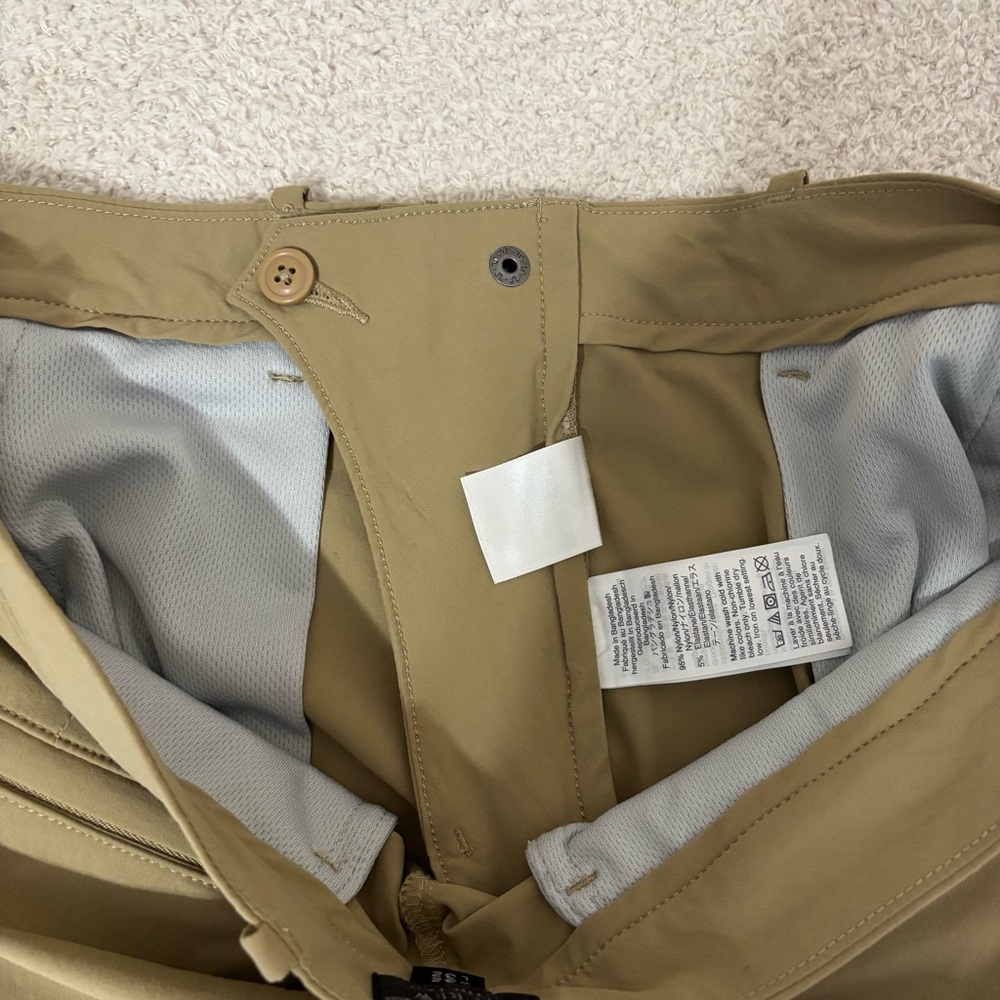 J. Crew Pants Mens 32x32 (33x31.5) Khaki Stretch Slim Flat Front Professional - Picture 7 of 15